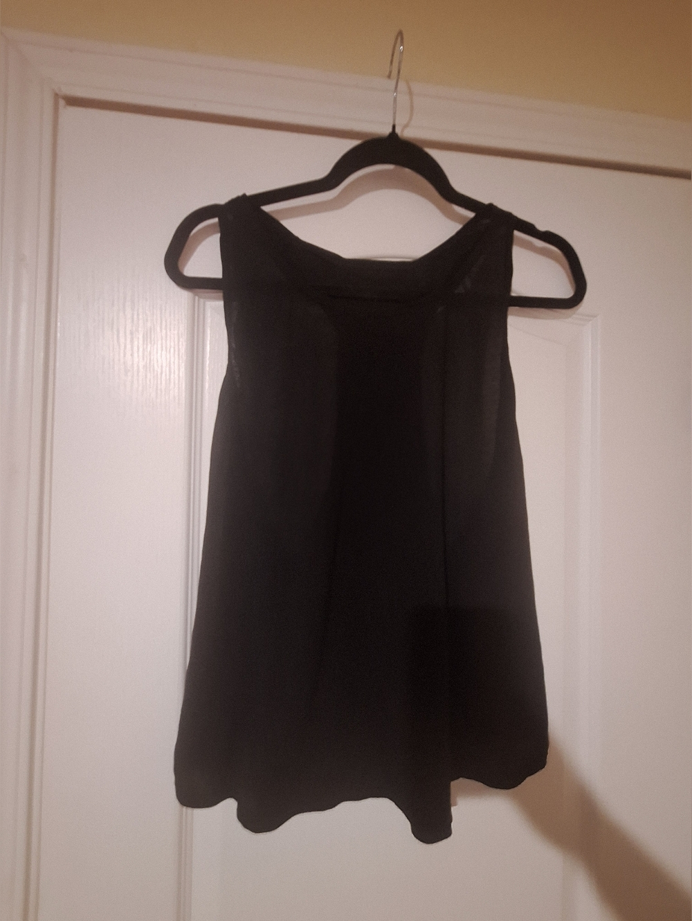 Halara Racer Back Tank Top‎ Classic Black Sleeveless Women's Top Large